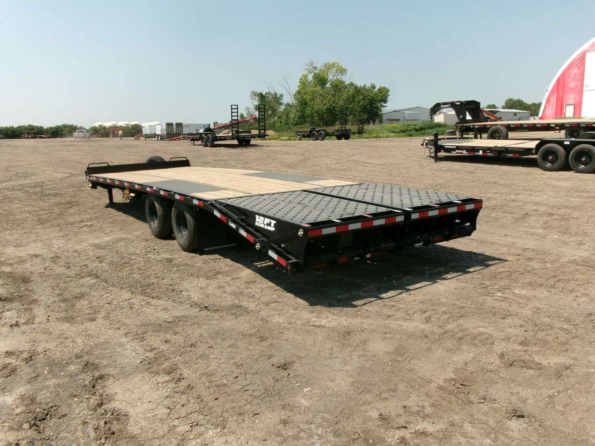 2024 Southland ETA 8'6" x 28' Pintle BT Flat Deck Trailer