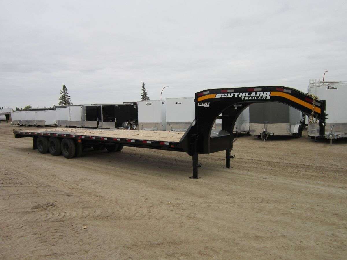 2024 Southland ETG 8'6" x 34' Gooseneck Flat Deck Trailer