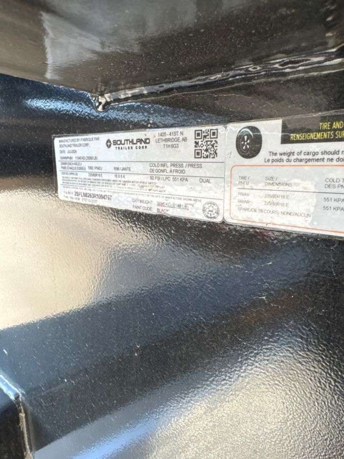 2024 Southland ETG 8'6" x 38' GN BT Flat Deck Trailer