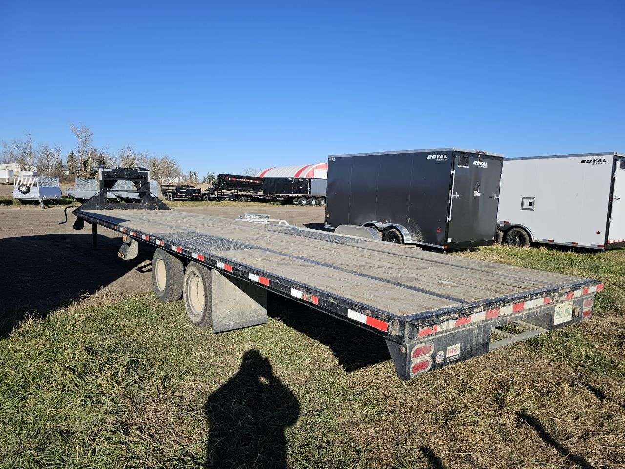 2024 Southland HBAT 8'6" x 36' Gooseneck Flat Deck Trailer