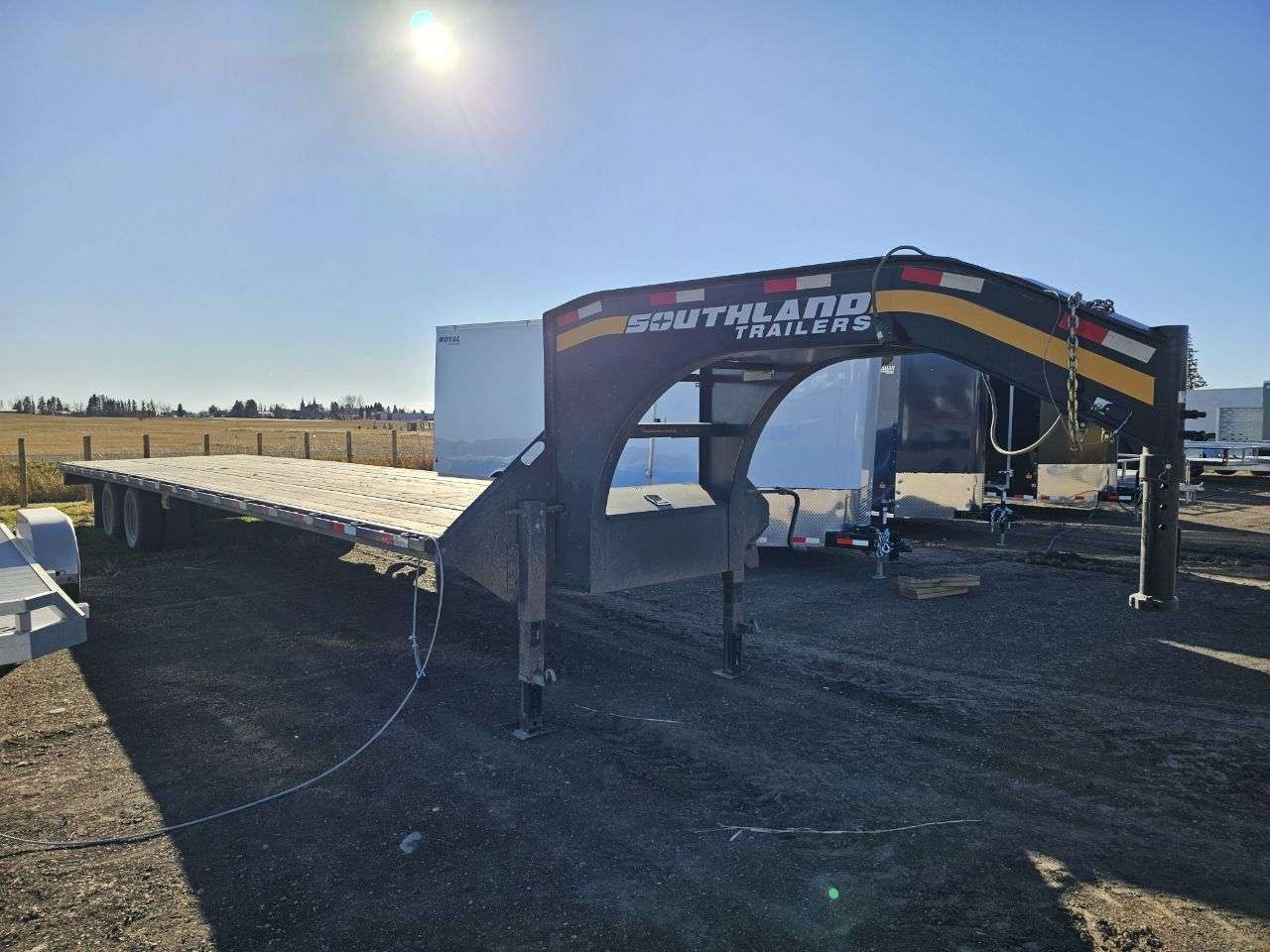 2024 Southland HBAT 8'6" x 36' Gooseneck Flat Deck Trailer