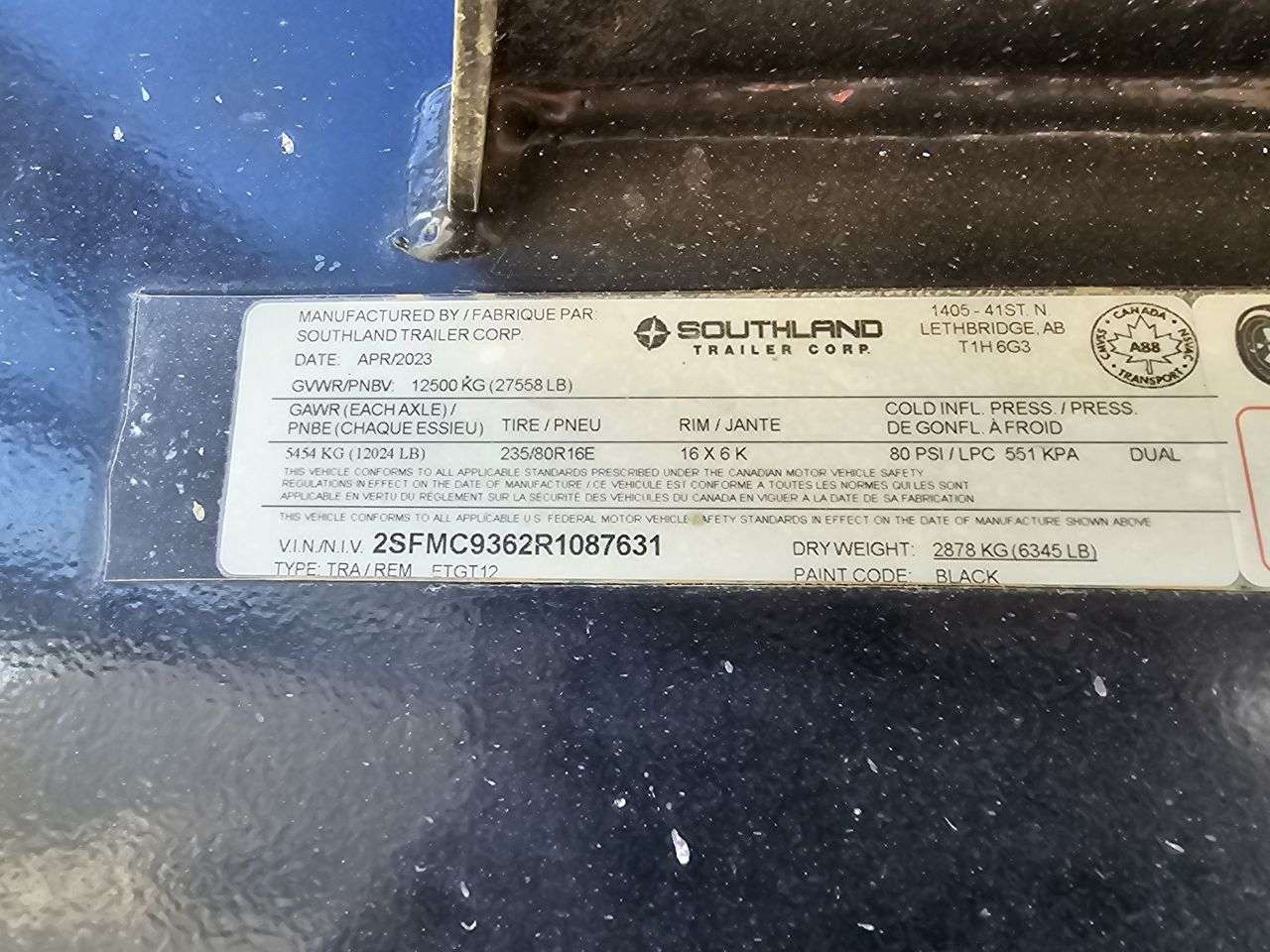 2024 Southland HBAT 8'6" x 36' Gooseneck Flat Deck Trailer