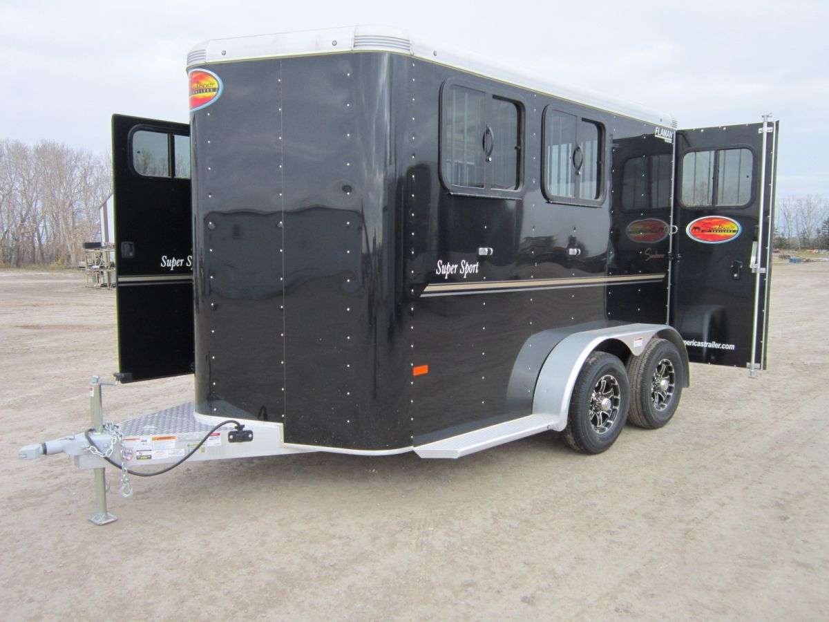 2024 Sundowner Super Sport 6'9" x 10' 2-Horse Bumper Pull