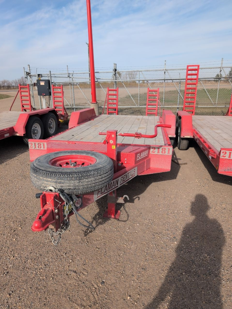 2024 Trailtech 16' Lowboy Flatdeck w/ Beavertail