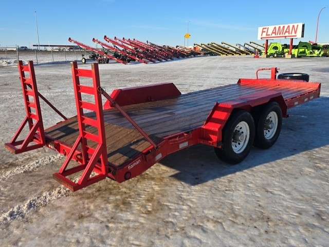2024 Trailtech 16' Lowboy Flatdeck w/ Beavertail