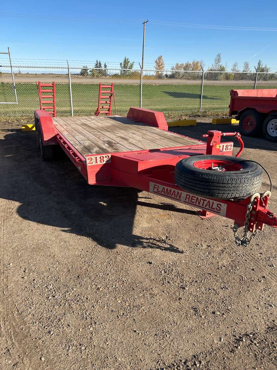 2024 Trailtech 16' Lowboy Flatdeck w/ Beavertail