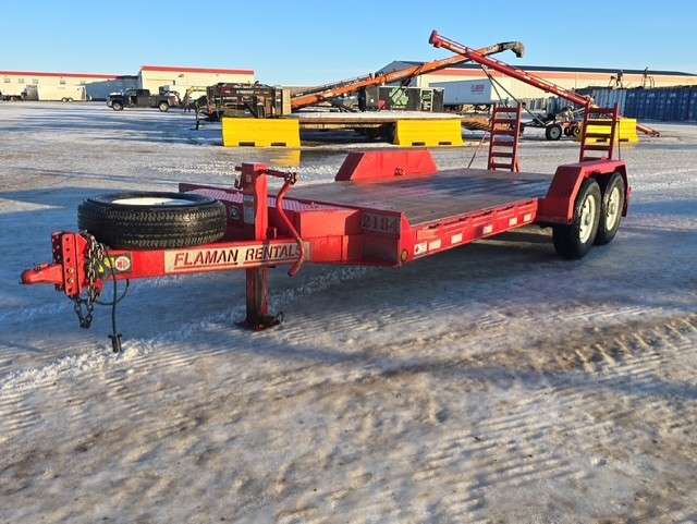 2024 Trailtech 16' Lowboy Flatdeck w/ Beavertail