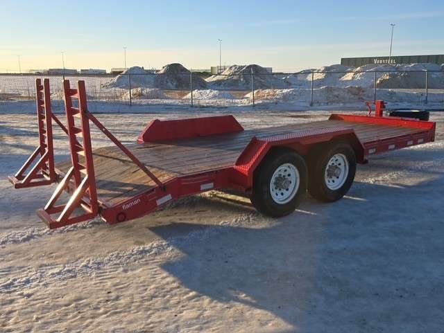 2024 Trailtech 16' Lowboy Flatdeck w/ Beavertail