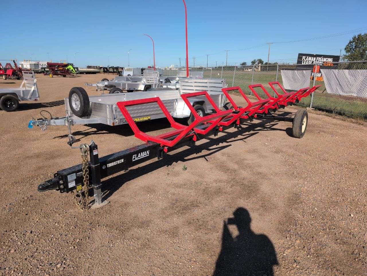 2024 Trailtech 5 Bale Transport Trailer