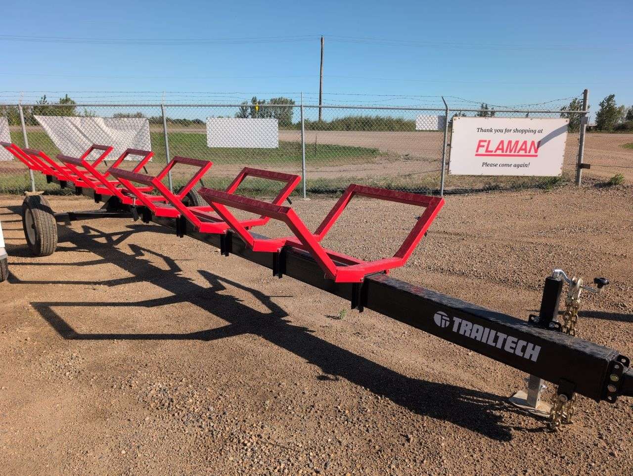 2024 Trailtech 5 Bale Transport Trailer