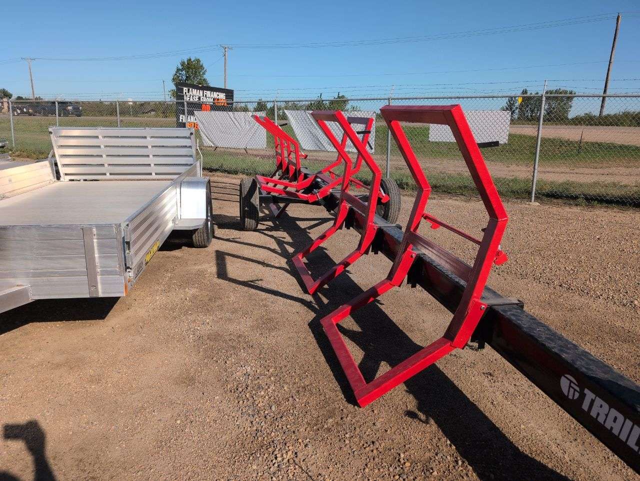 2024 Trailtech 5 Bale Transport Trailer
