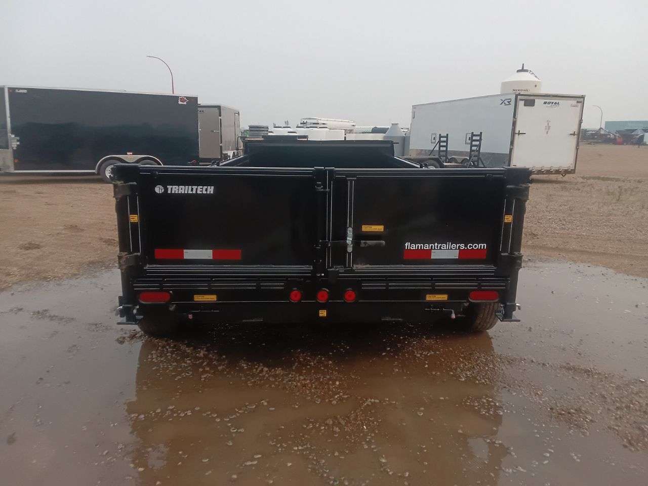 2024 Trailtech 7' x 16' Heavy Duty Dump Trailer
