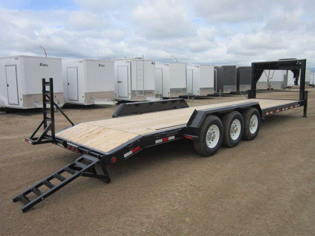 2024 Trailtech L370 8'5" x 28' Gooseneck Flat Deck