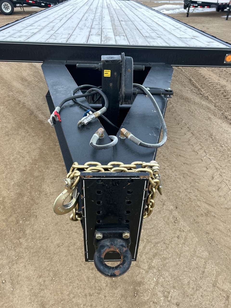 2024 Trailtech TD320 8'6" x 35' BT Pintle Flat Deck Trailer