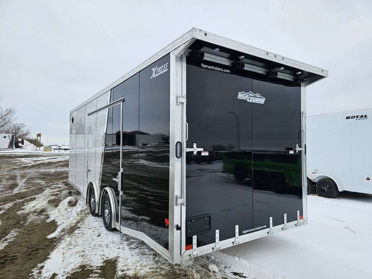 2025 Alcom 8'6" x 24' Flat Front Car Hauler