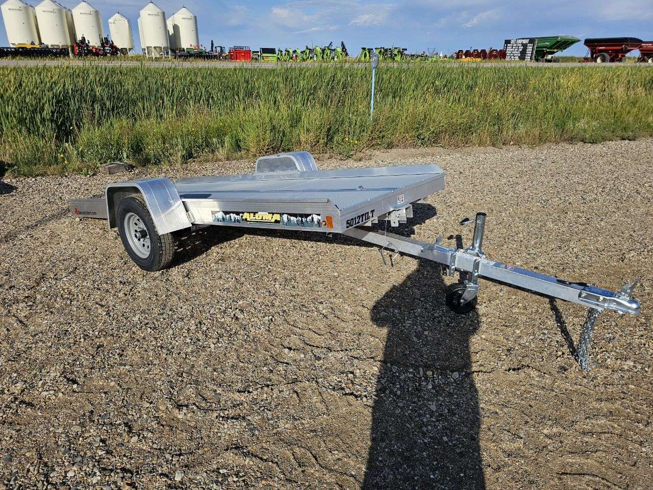 2025 Aluma 5012T 50" x 12' Tilt Toy Hauler Trailer