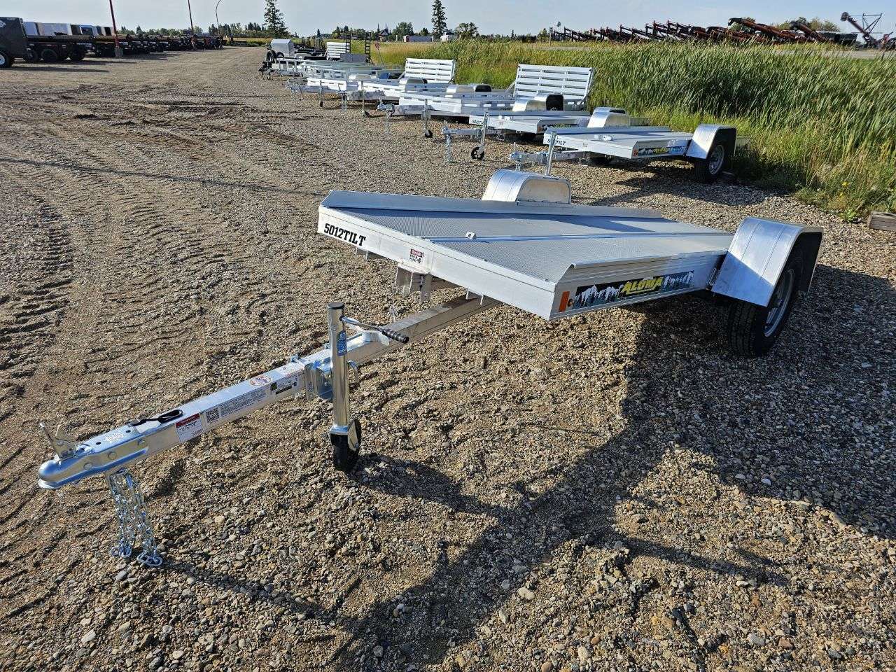 2025 Aluma 5012T 50" x 12' Tilt Toy Hauler Trailer