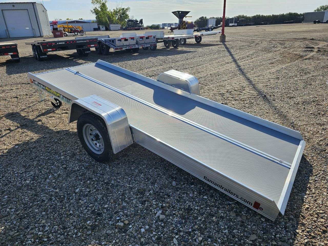 2025 Aluma 5012T 50" x 12' Tilt Toy Hauler Trailer