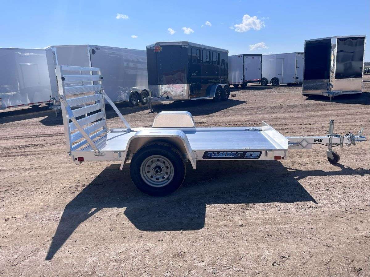 2025 Aluma 548 4'5" x 8' Utility - 2 in stock