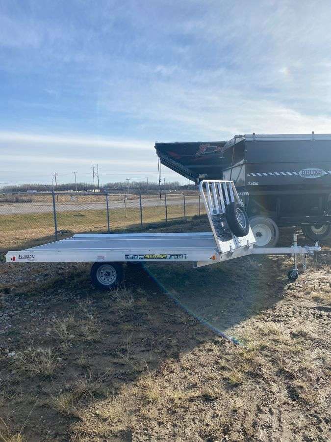 2025 Aluma 8'6" x 12' Toy Hauler