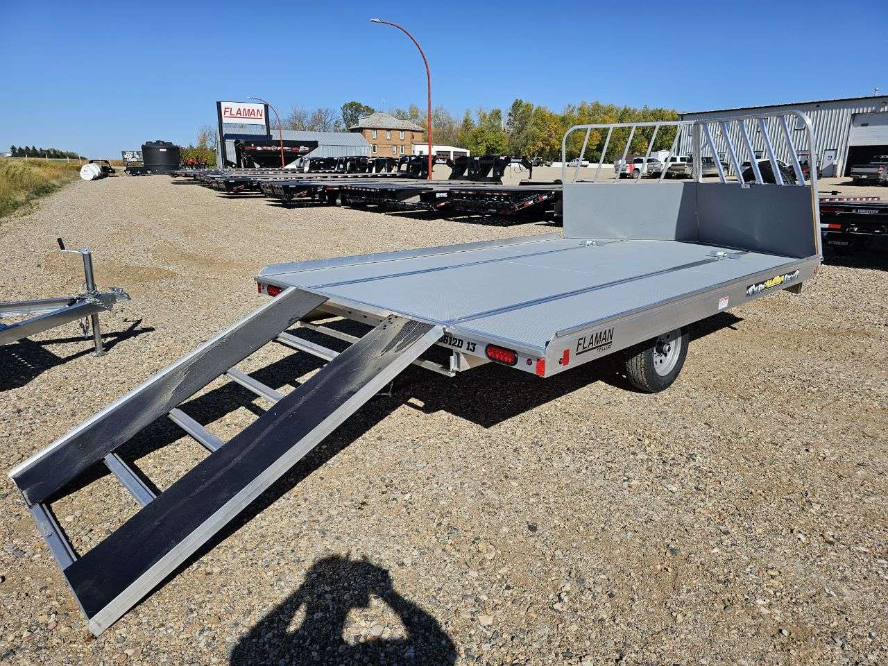 2025 Aluma 8612D 8'6" x 12' Toy Hauler