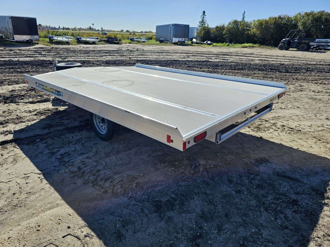 2025 Aluma 8612D 8'6" x 12' Toy Hauler