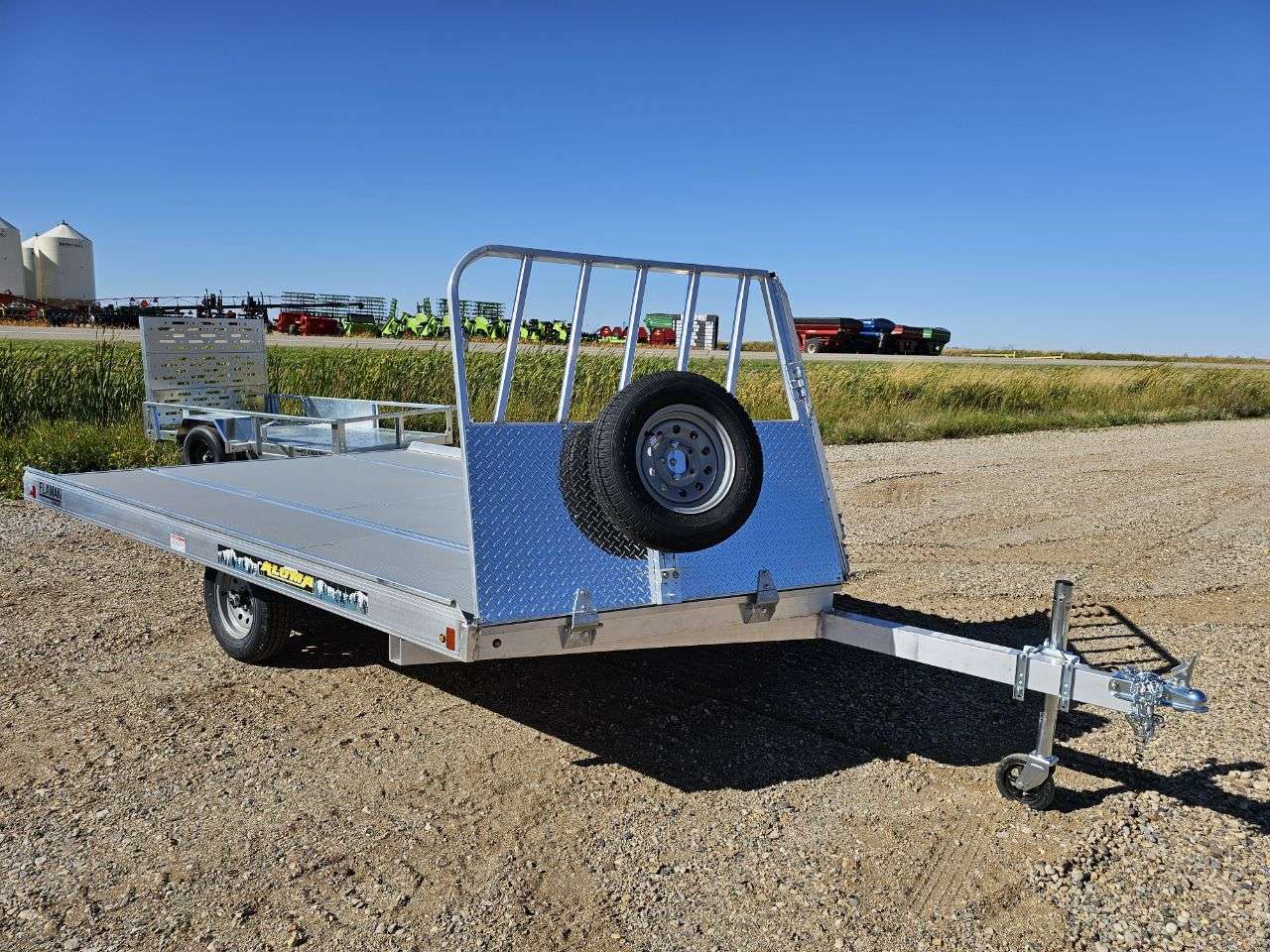 2025 Aluma 8612D 8'6" x 12' Toy Hauler