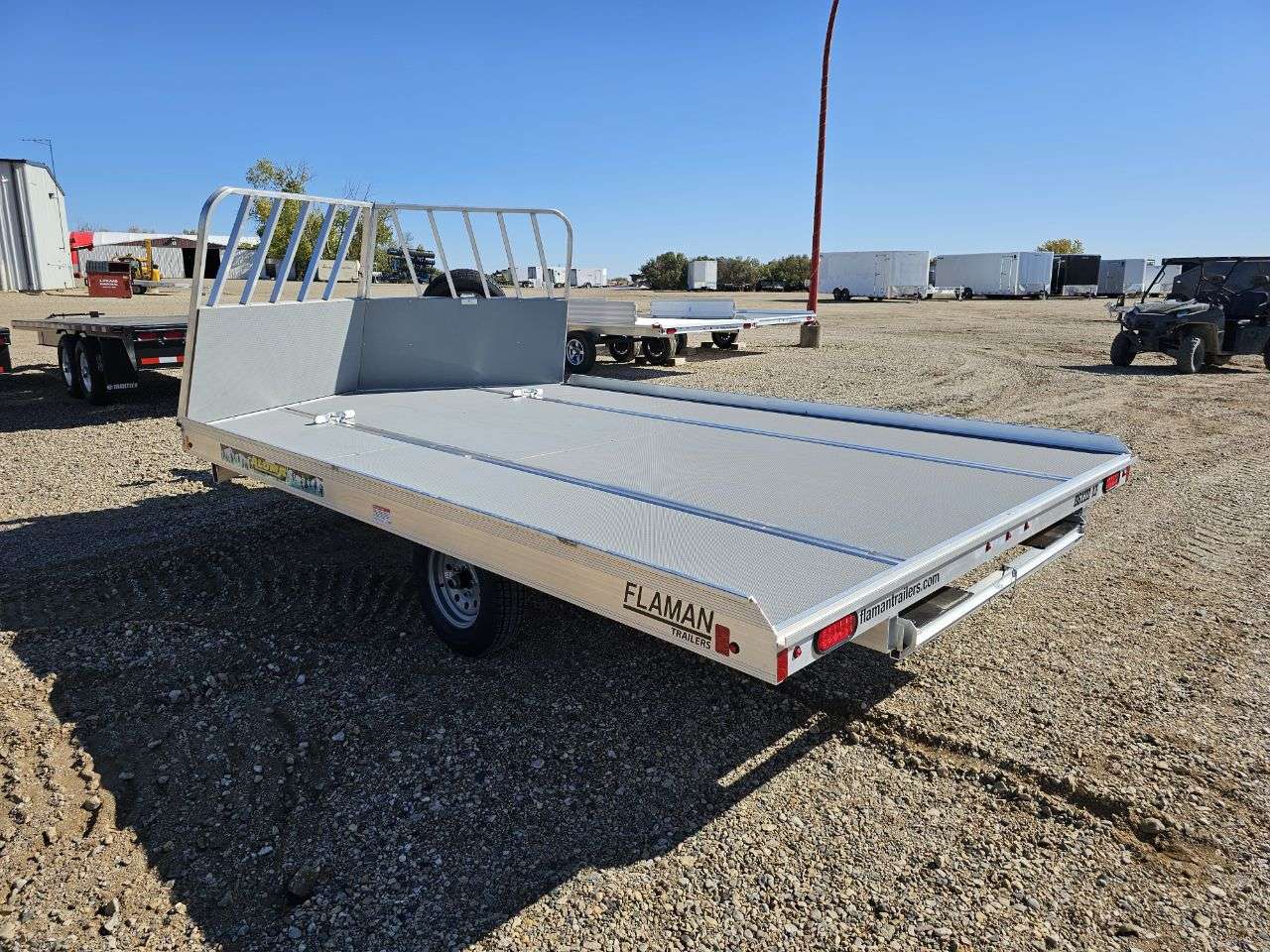 2025 Aluma 8612D 8'6" x 12' Toy Hauler