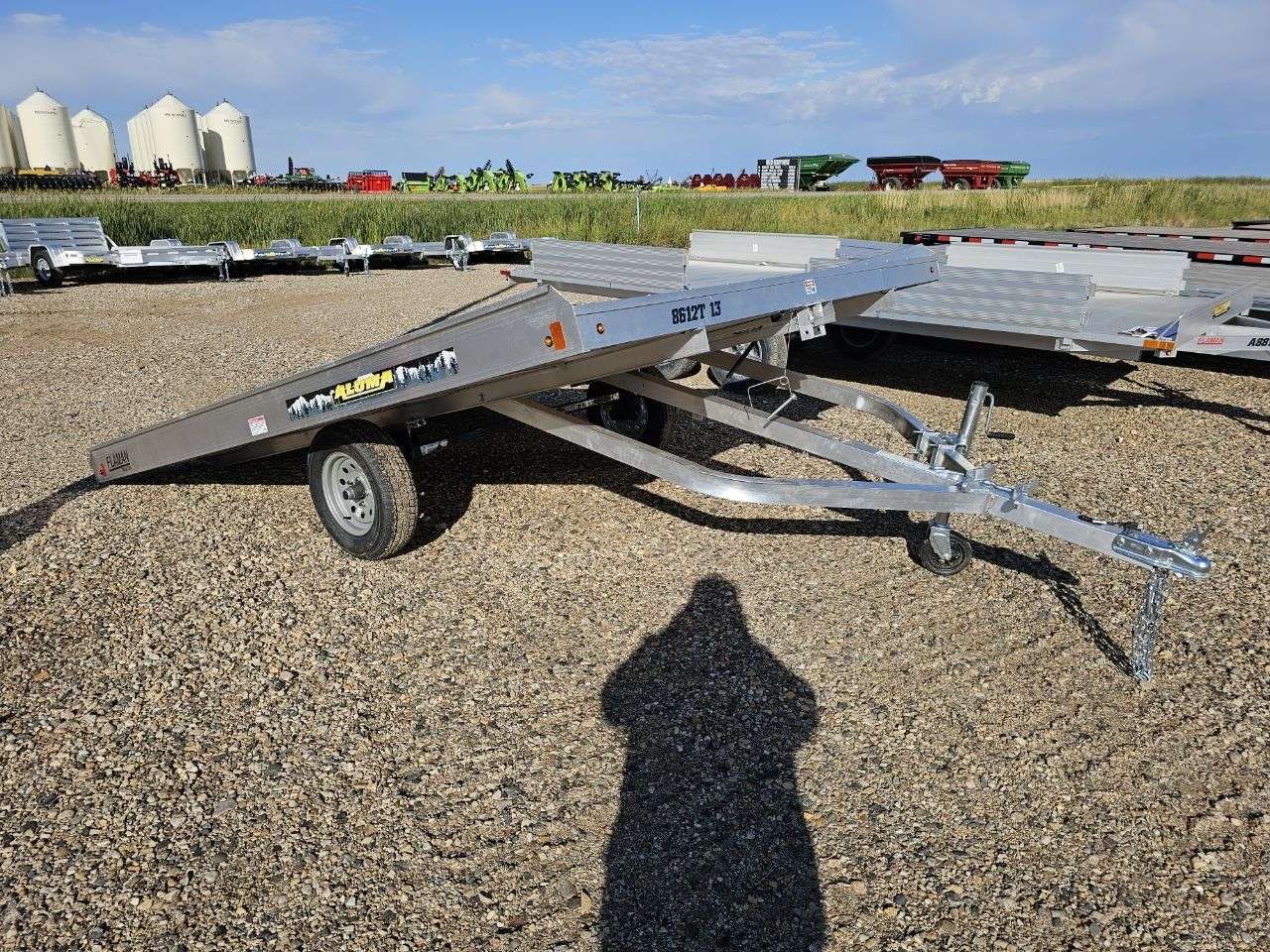 2025 Aluma 8612T 8'6" x 12' Tilt Toy Hauler