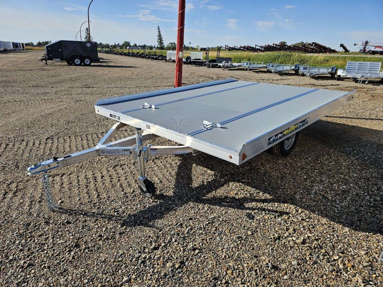 2025 Aluma 8612T 8'6" x 12' Tilt Toy Hauler