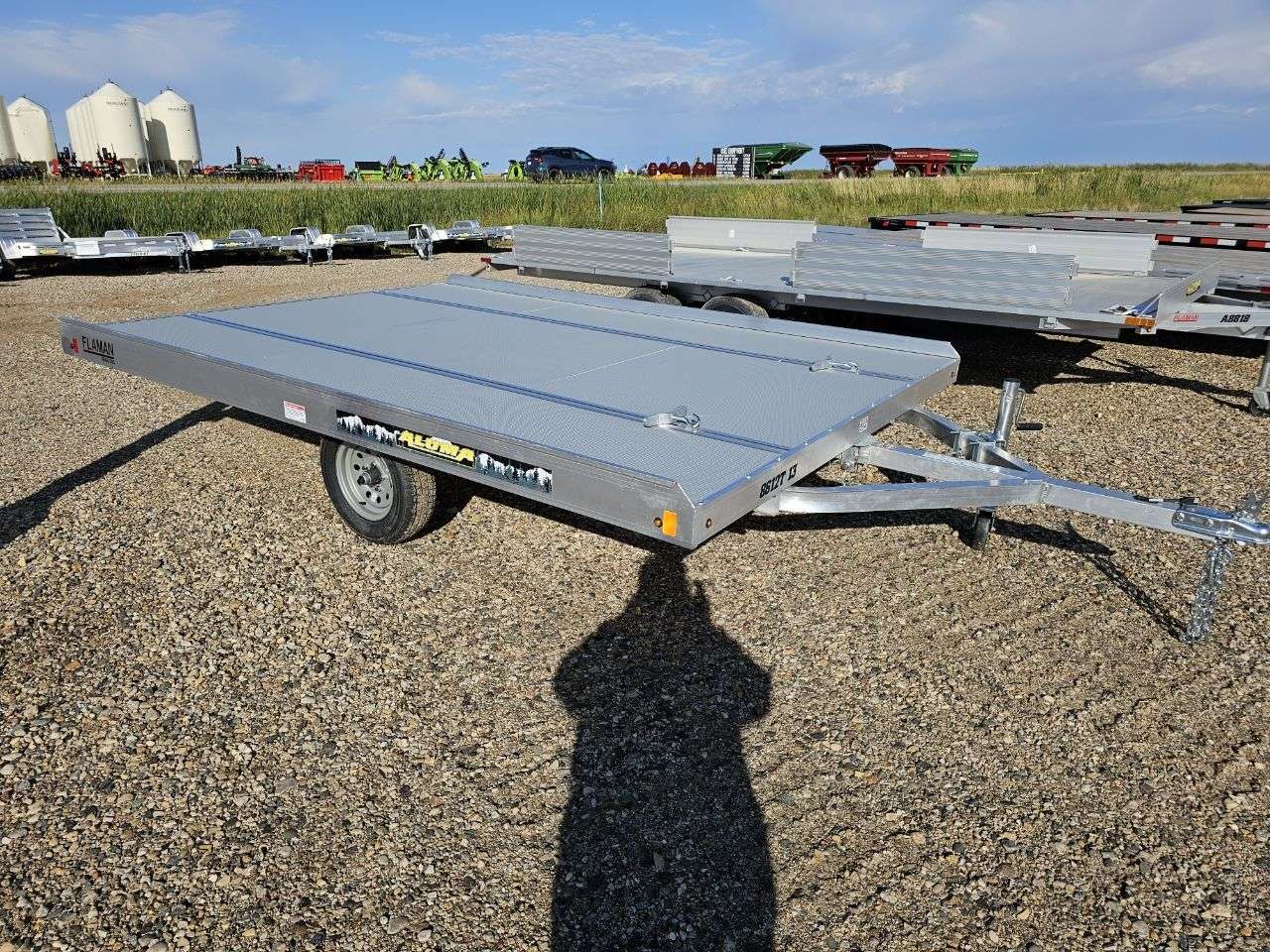 2025 Aluma 8612T 8'6" x 12' Tilt Toy Hauler - 4 in stock