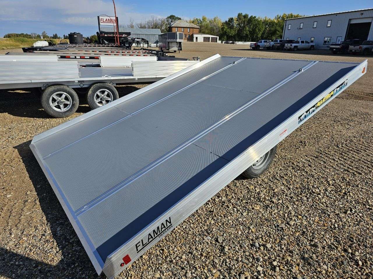 2025 Aluma 8612T 8'6" x 12' Tilt Toy Hauler - 4 in stock