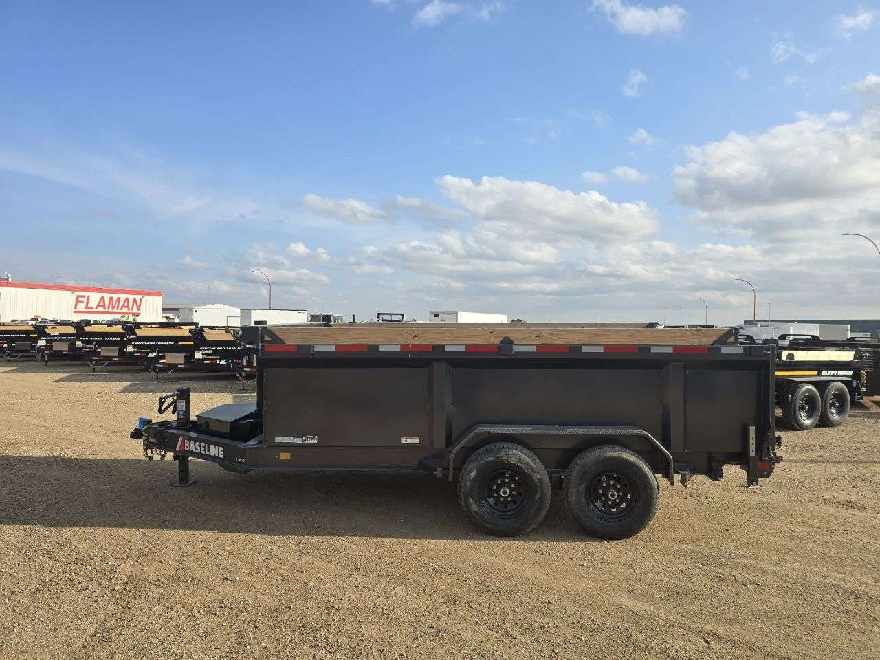 2025 Baseline 82" x 14' Dump Trailer