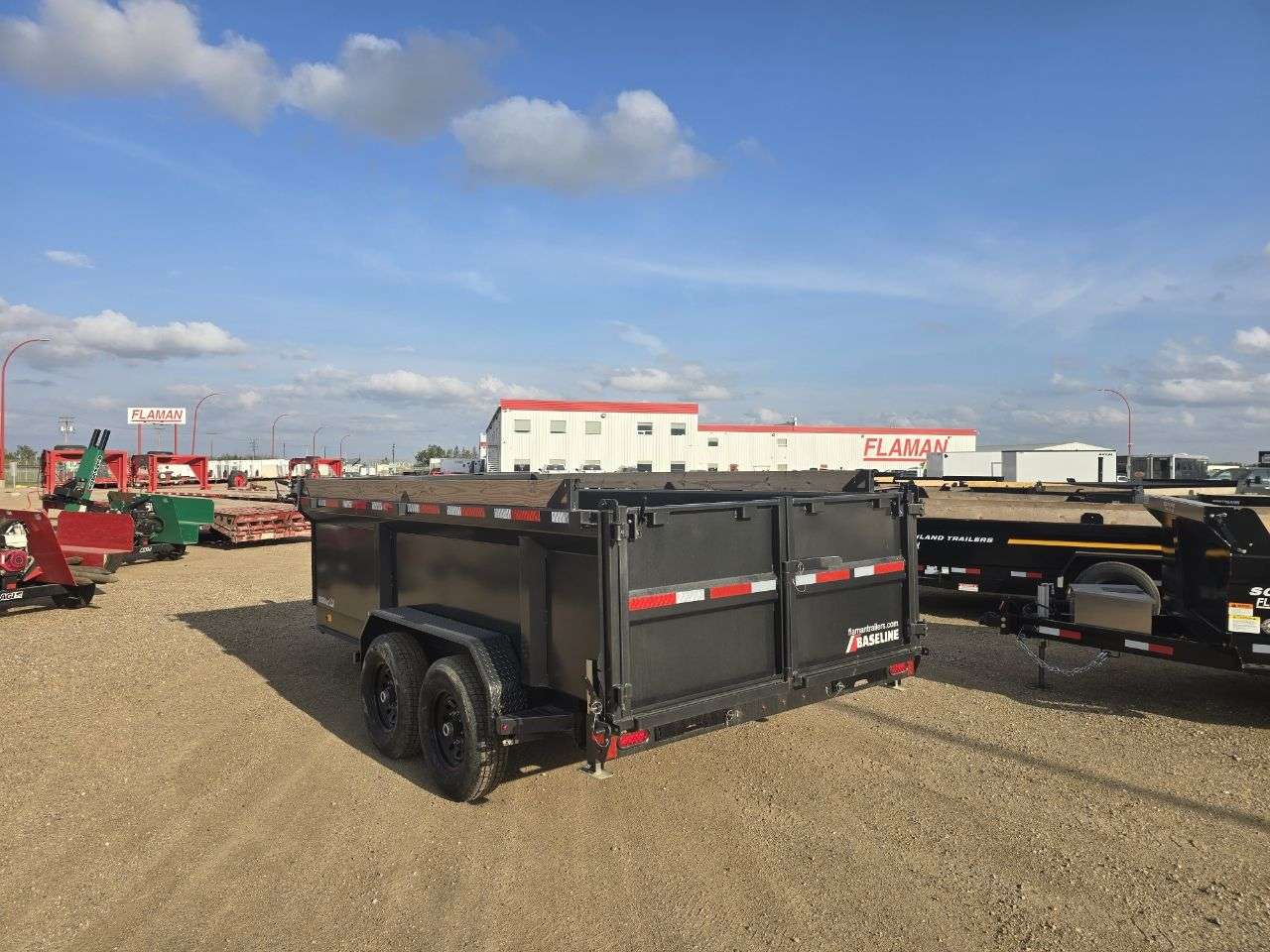 2025 Baseline 82" x 14' Dump Trailer