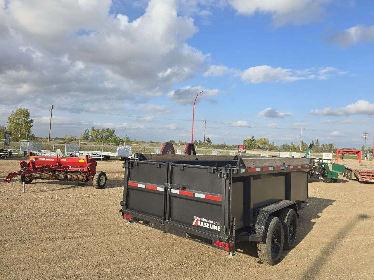 2025 Baseline 82" x 14' Dump Trailer