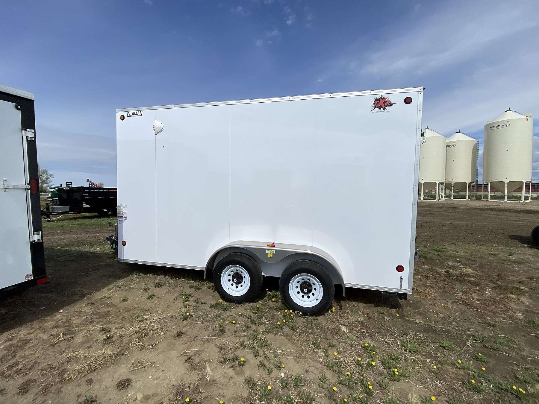 2025 CJay  7' x 14' Enclosed V-nose Cargo Trailer