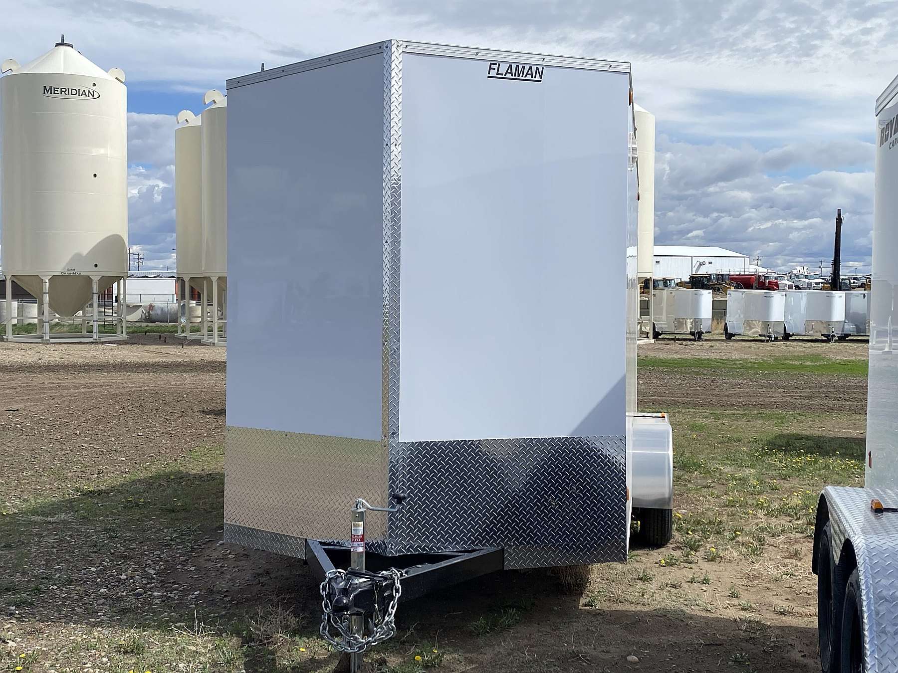 2025 CJay  7' x 14' Enclosed V-nose Cargo Trailer