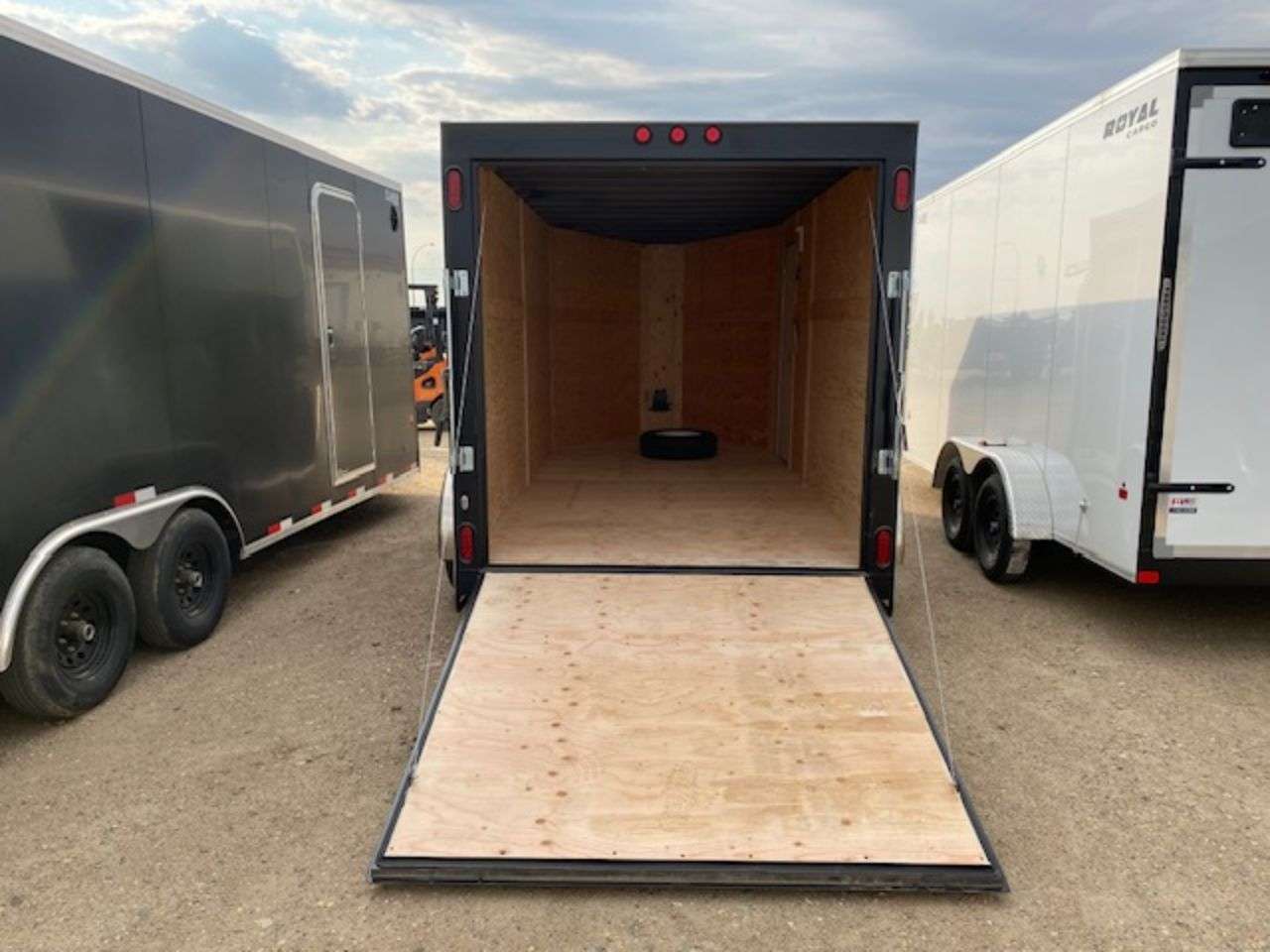 2025 CJay FX9 7' x 14' + V-Nose Cargo Trailer