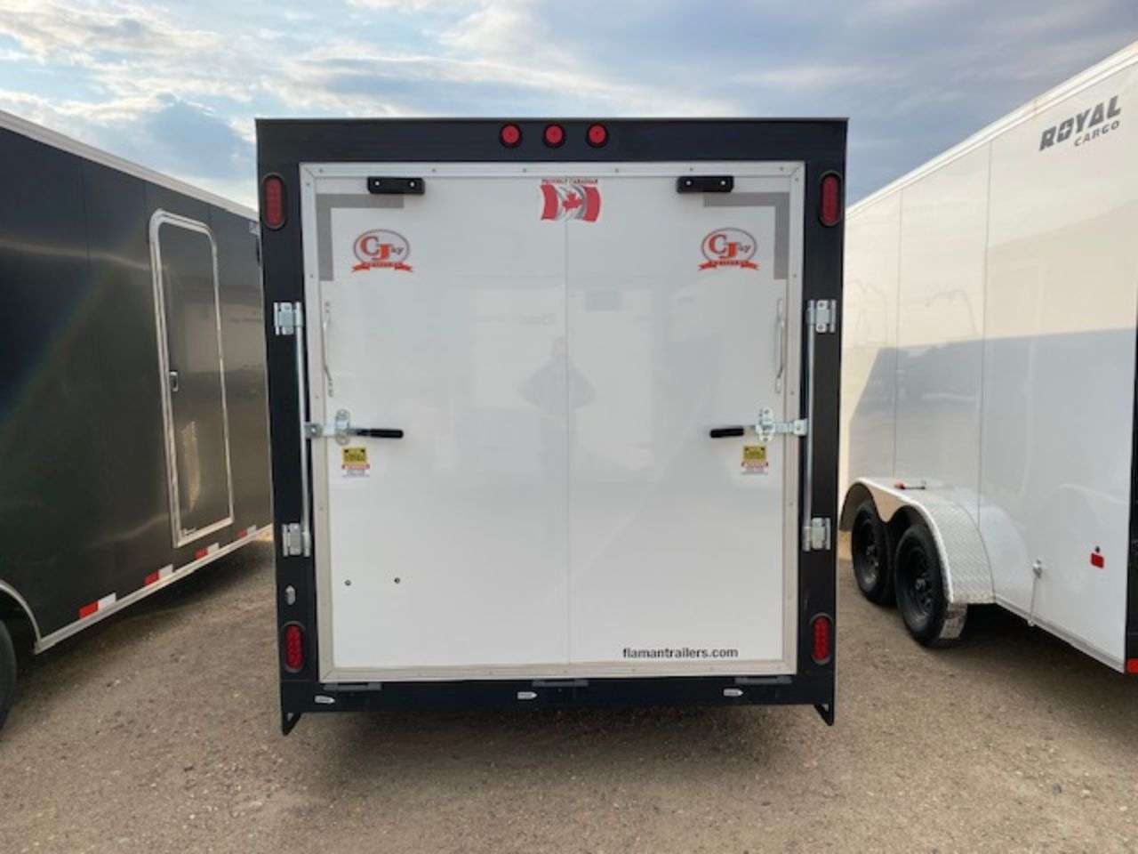 2025 CJay FX9 7' x 14' + V-Nose Cargo Trailer