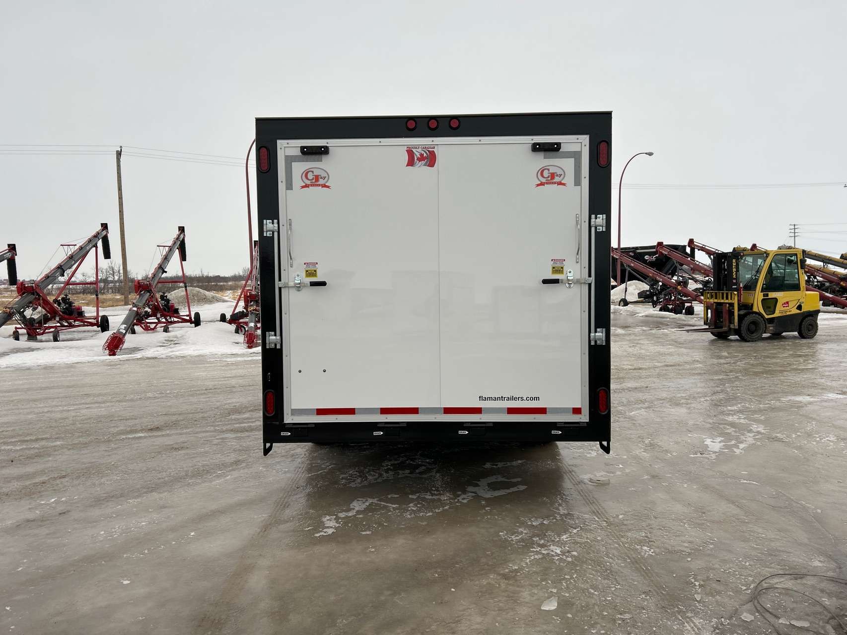 2025 CJay FX9 8'6" x 20' Flat Front Cargo Trailer