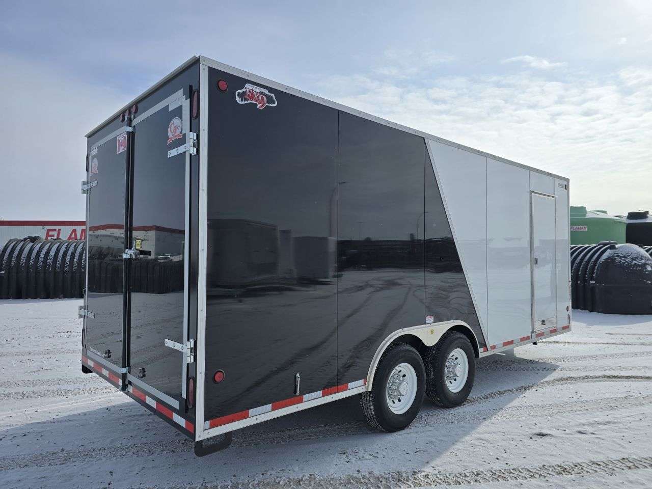 2025 CJay FX9 8'6" x 20' Flat Front Cargo Trailer