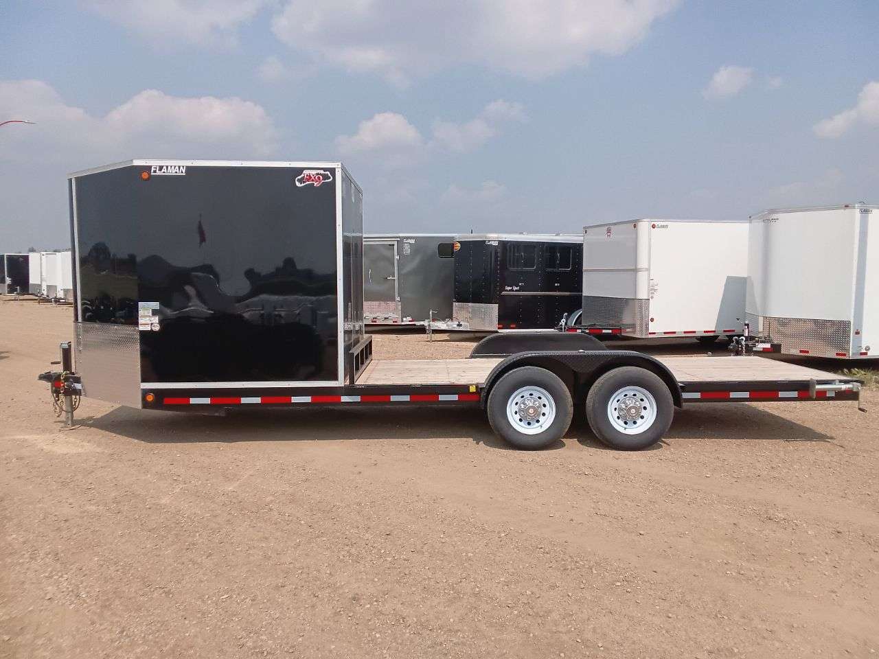 2025 CJay FX9 8'6" x 22' Cargo/Flat Deck Combo
