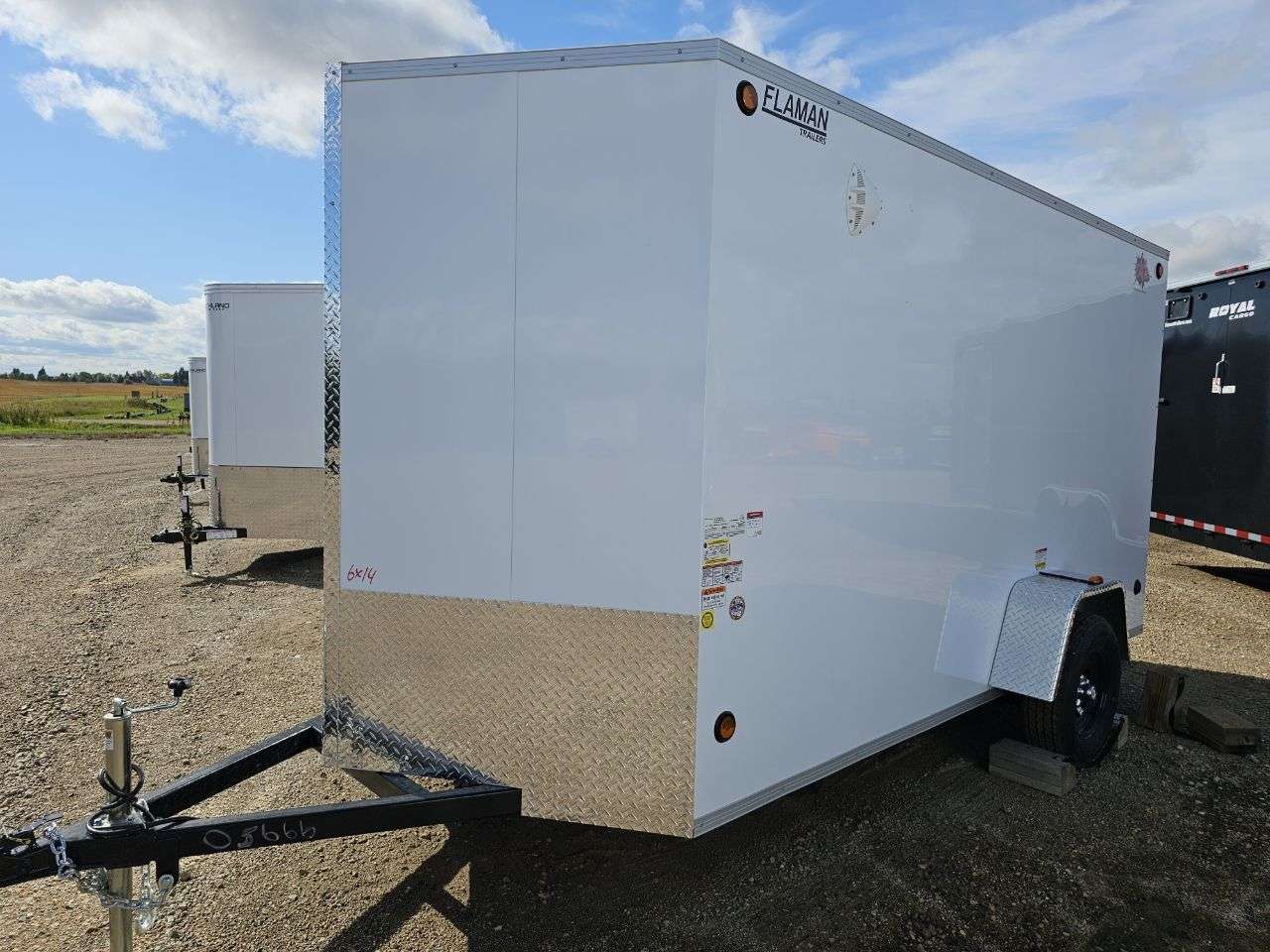 2025 CJay TXR 6' x 12' V-Nose Cargo