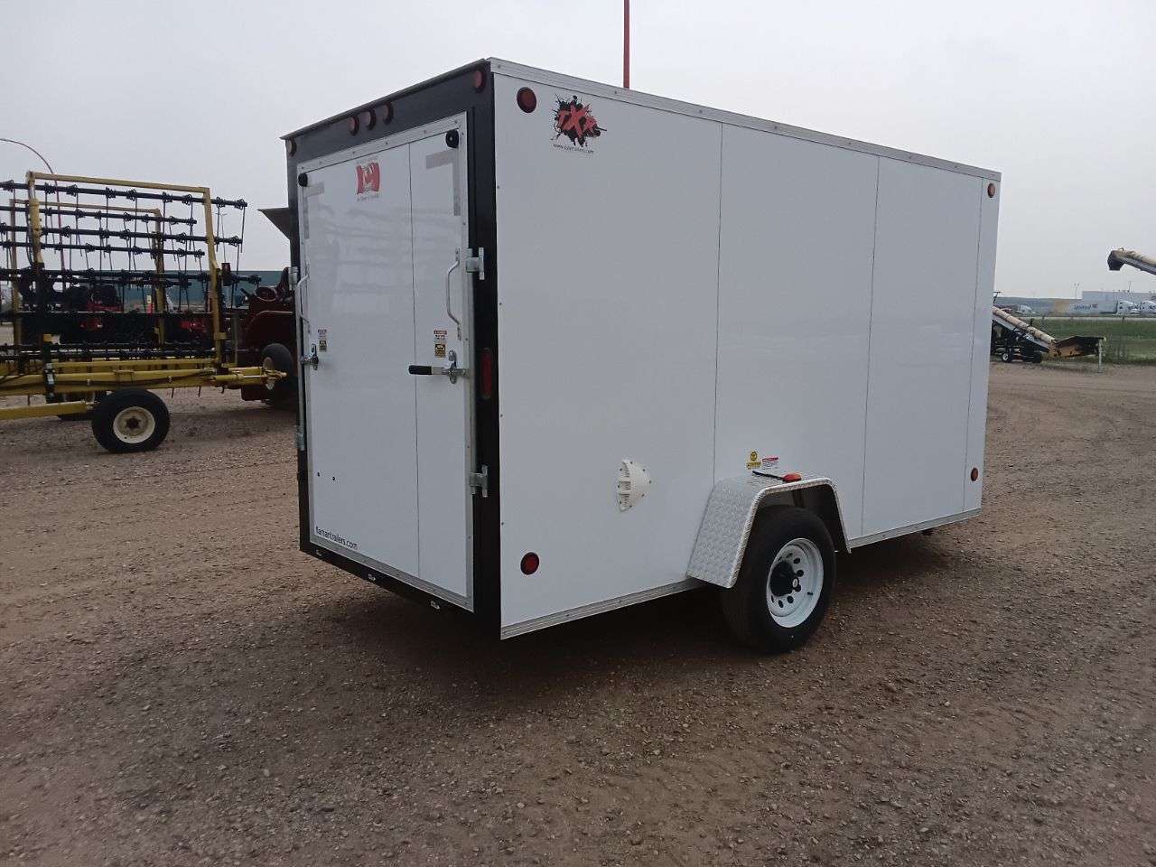 2025 CJay TXR 6' x 12' + V-Nose Cargo