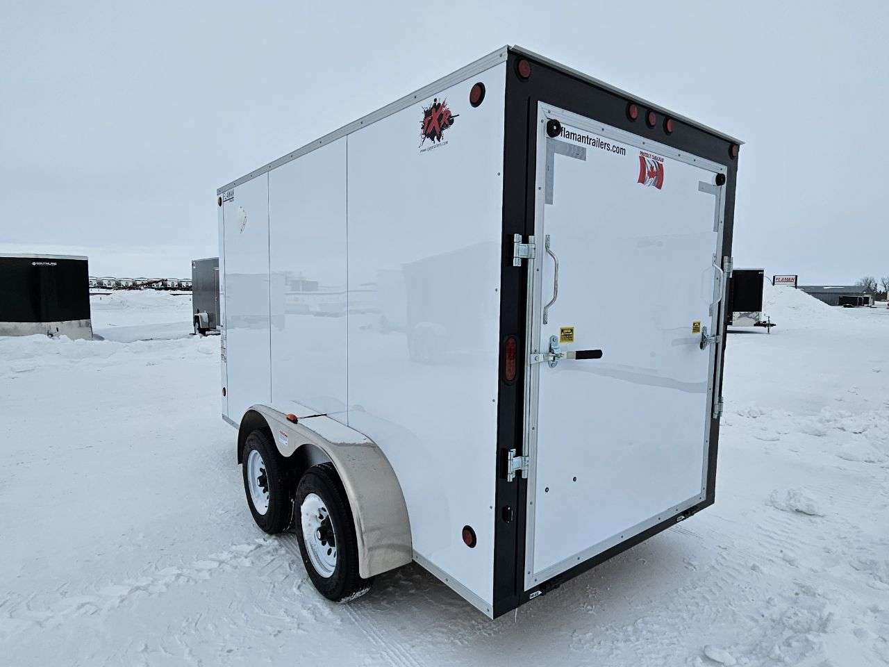 2025 CJay TXR 6' x 12' + V-Nose Cargo Trailer