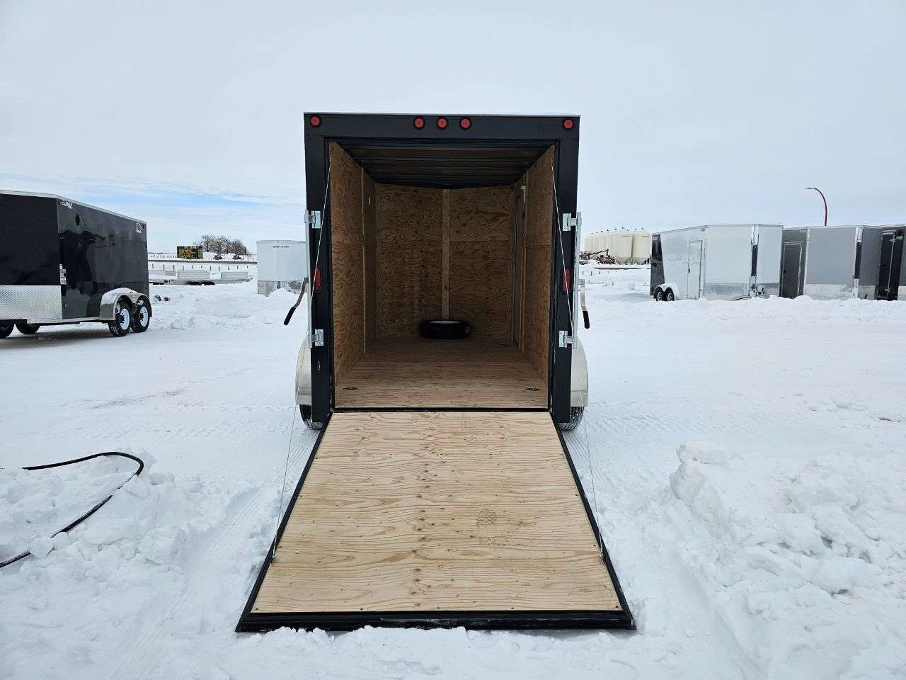 2025 CJay TXR 6' x 12' + V-Nose Cargo Trailer