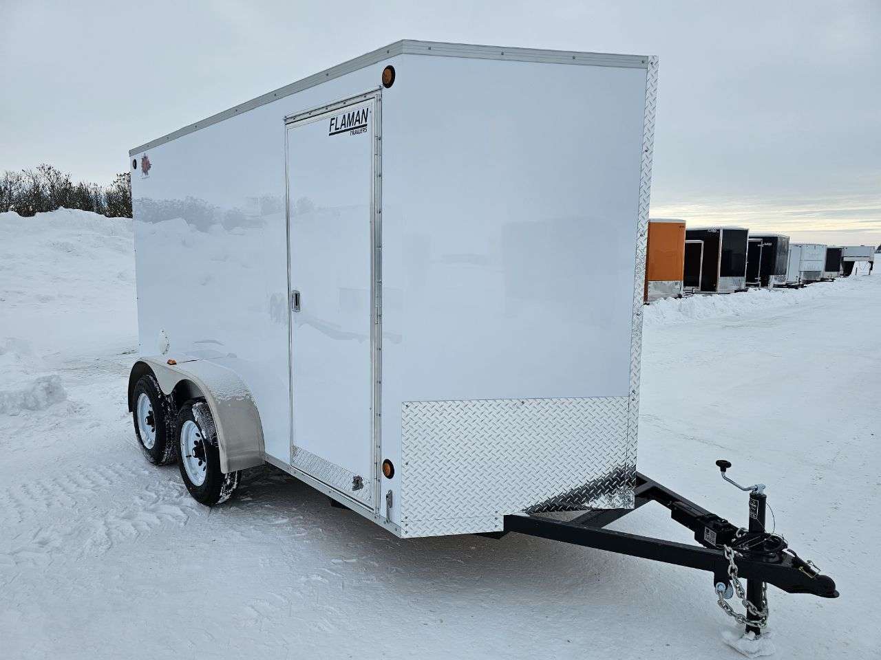 2025 CJay TXR 6' x 12' + V-Nose Cargo Trailer