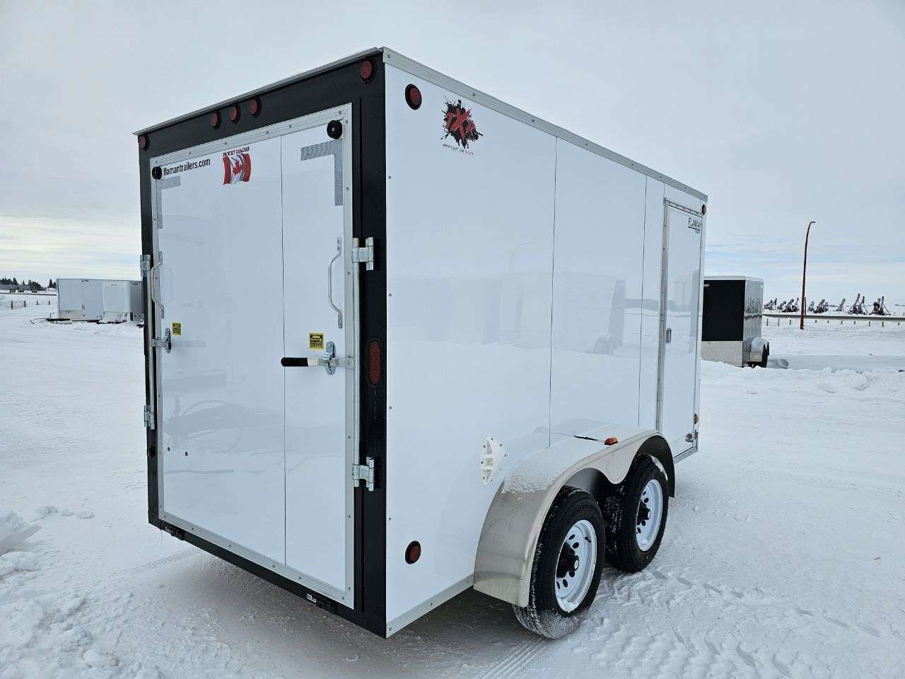 2025 CJay TXR 6' x 12' + V-Nose Cargo Trailer