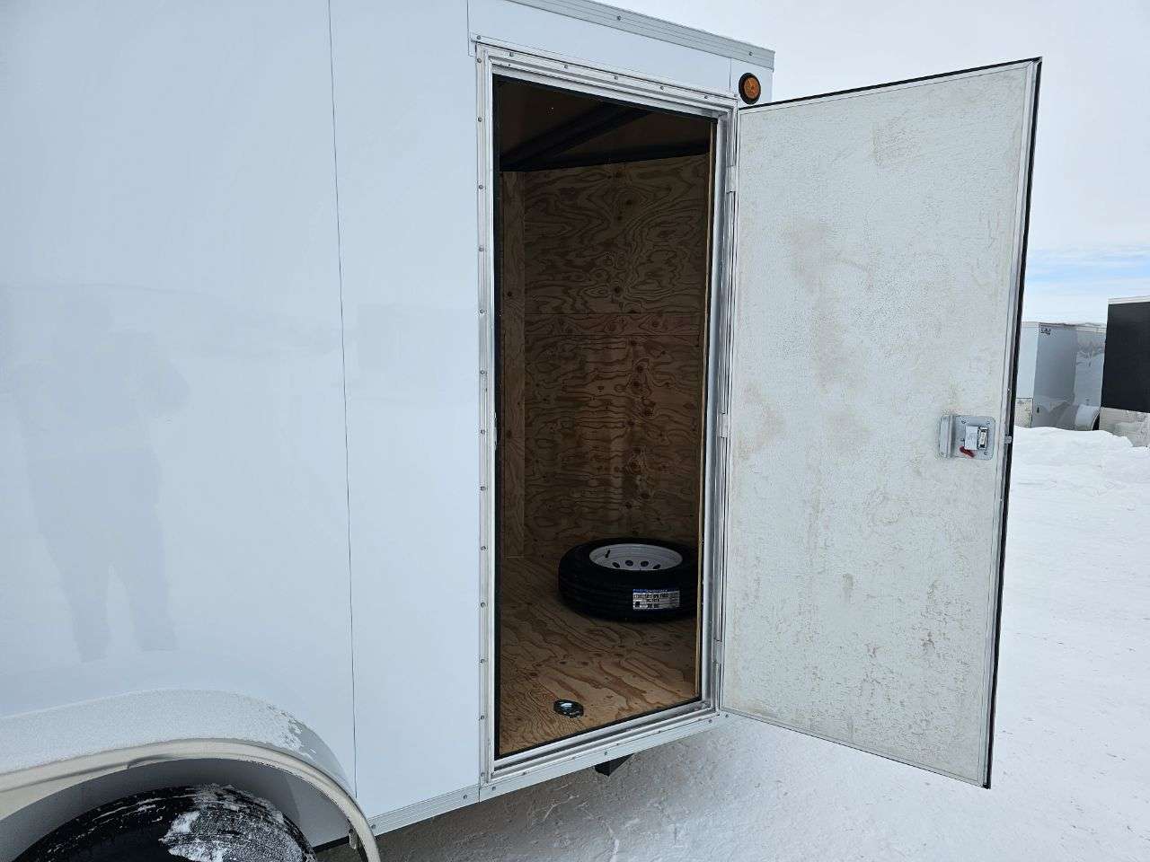 2025 CJay TXR 6' x 12' + V-Nose Cargo Trailer