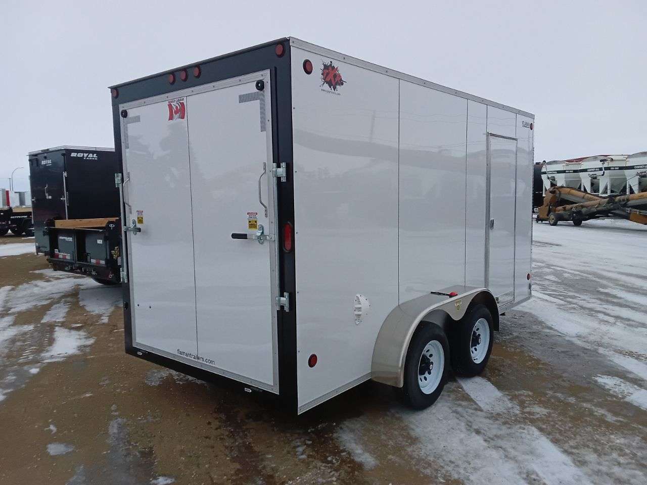 2025 CJay TXR 7' x 14' + V-Nose Cargo